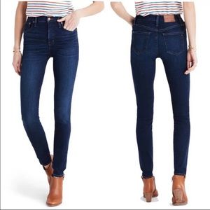Madewell 10 inch high-rise skinny
